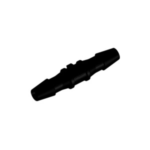 UNIONE DIRITTA 1/8" NYLON NERO